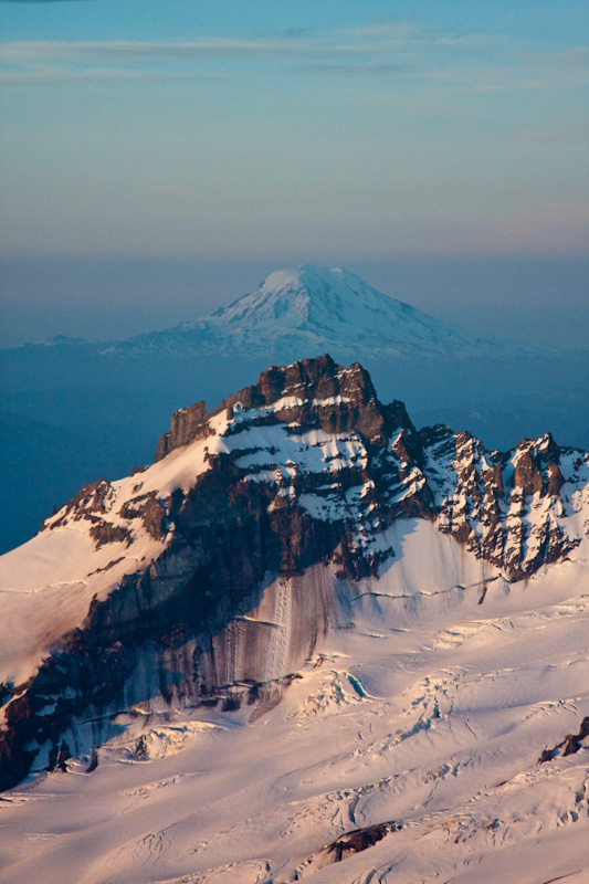 Little Tahoma And Mount Adams